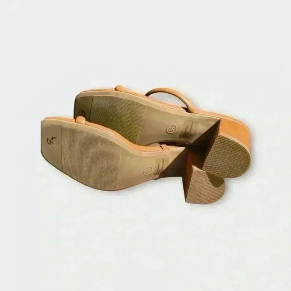 A New Day women’s elegant strappy chunky/block heel sandals size 8.5 - Picture 5 of 6